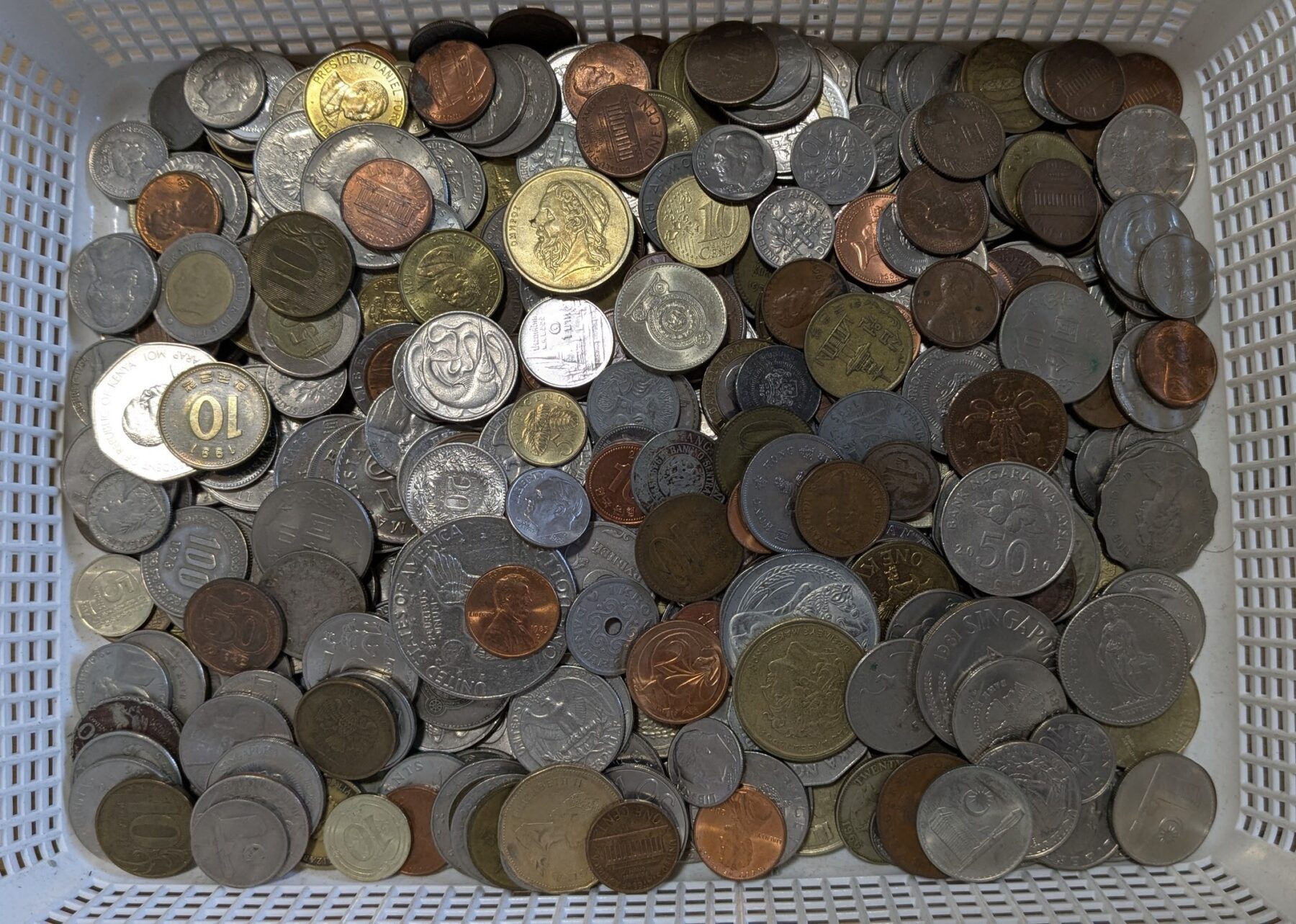 古銭、外国コインまとめ